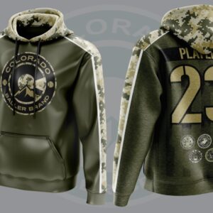 CBB Colorado Sports Hoodie - Camo Military