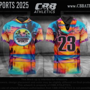 Diamond Sports Florida - Short Sleeve Hoodie