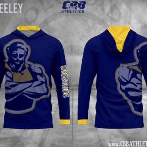 GMW - Light Weight Hoodie - Blue/Yellow