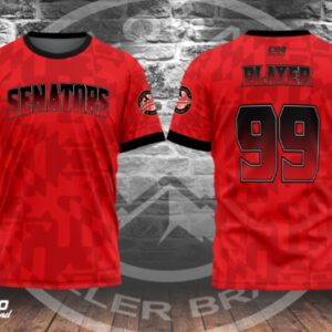 Senators - SS Shirt - Red Flag