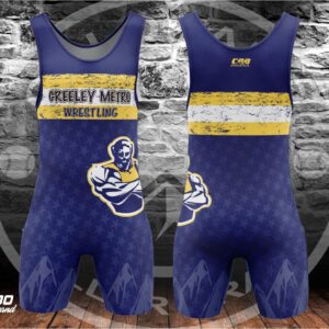 GMW - Singlet - Blue/Yellow