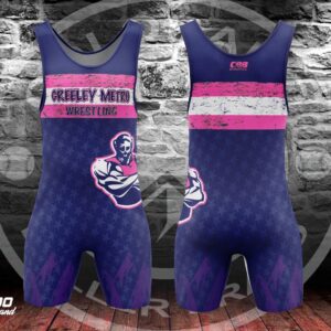 GMW - Singlet - Blue/Pink
