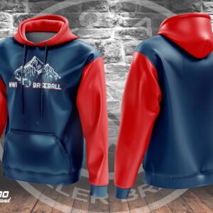 NW Impact Heavy Hoodie - Blue/Red